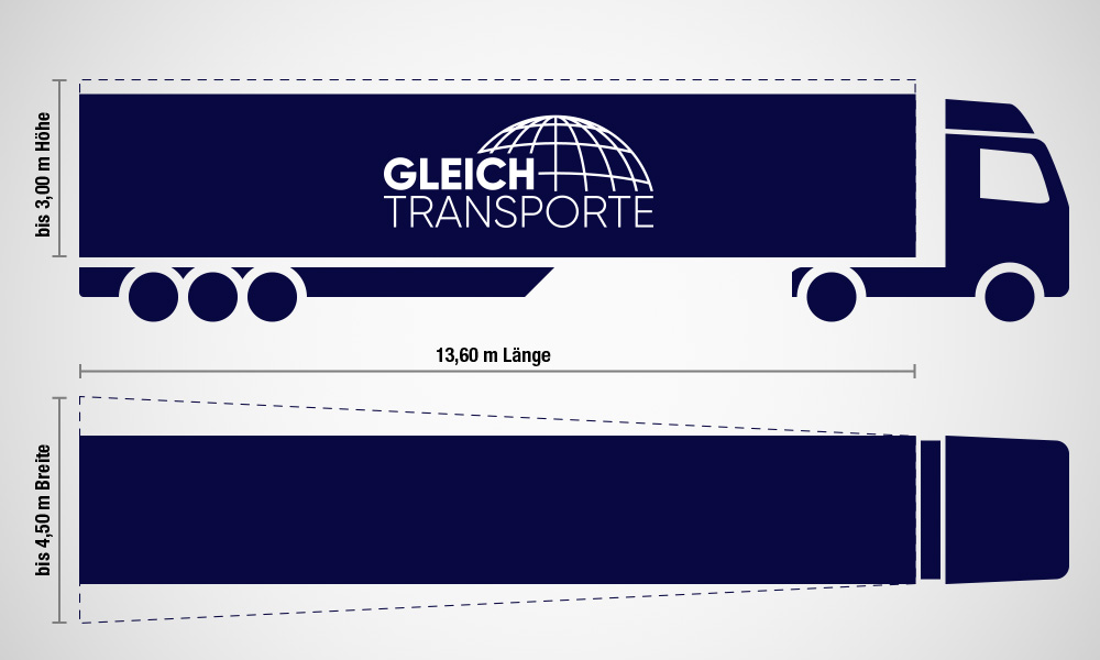 Mega Liner – 3 Achsen – 4,5 m breit