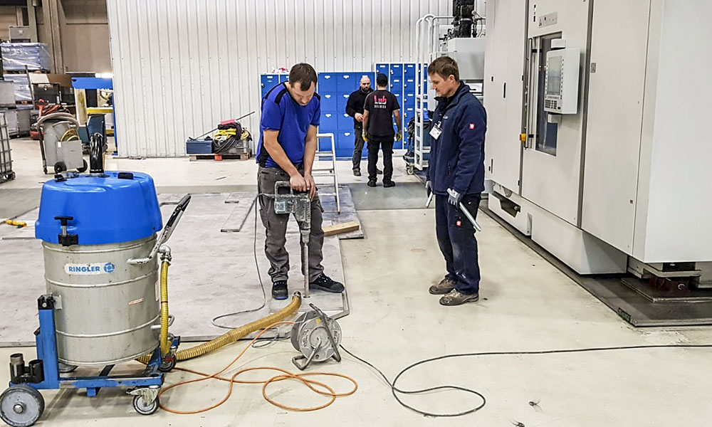 Maschinenhandling & Betriebsumzug