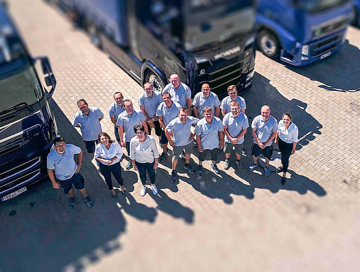 Das Team von Gleich Transporte